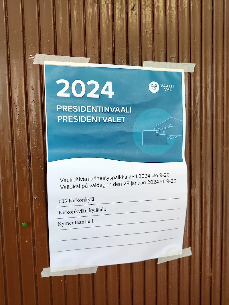 Iitissä on neljä äänestysaluetta. Presidentinvaalien ensimmäisellä kierroksella korkein äänestysprosentti oli Kirkonkylän äänestysalueella.
