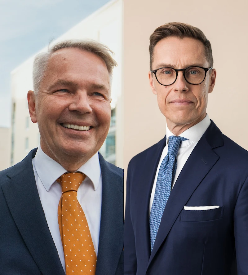 Suomen seuraava presidentti on joko Pekka Haavisto tai Alexander Stubb.
