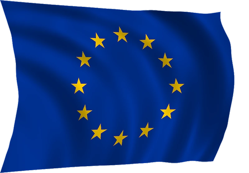 Euroopan lipussa on kahdentoista kullanvärisen tähden muodostama ympyrä sinisellä taustalla. Tähdet symboloivat Euroopan kansojen yhtenäisyyttä, solidaarisuutta ja harmoniaa.