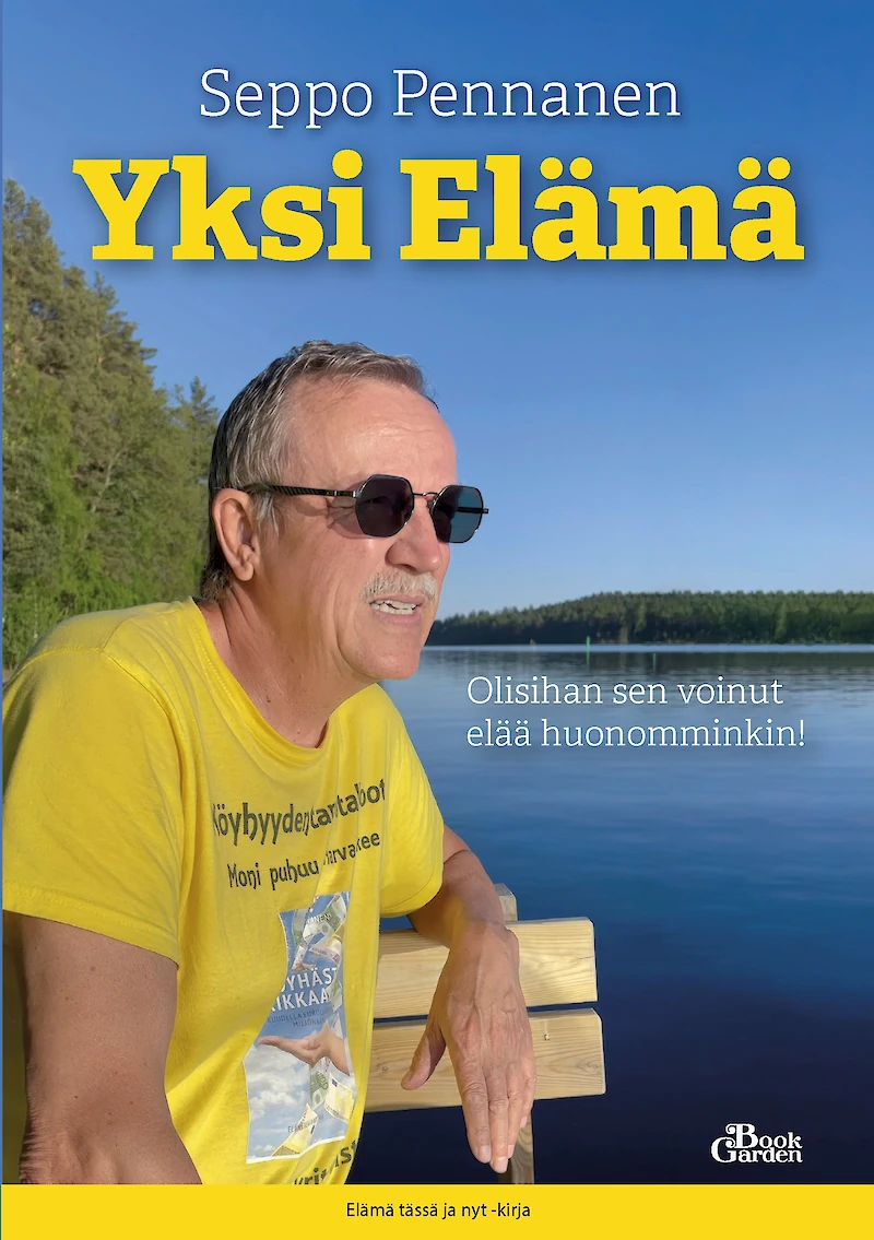 Seppo Pennasen yrittäjähistoriaan kuuluu yhtenä paikkakuntana myös Iitti. (Kuva: Kirjan kansi)