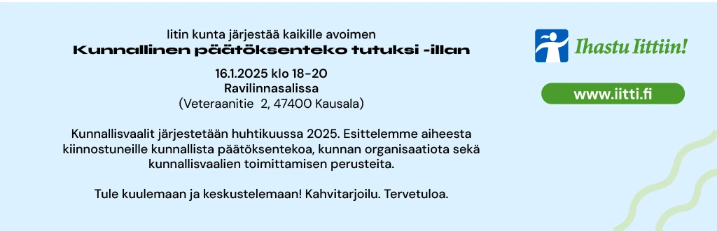 Kunnallinen päätöksenteko tutuksi -ilta