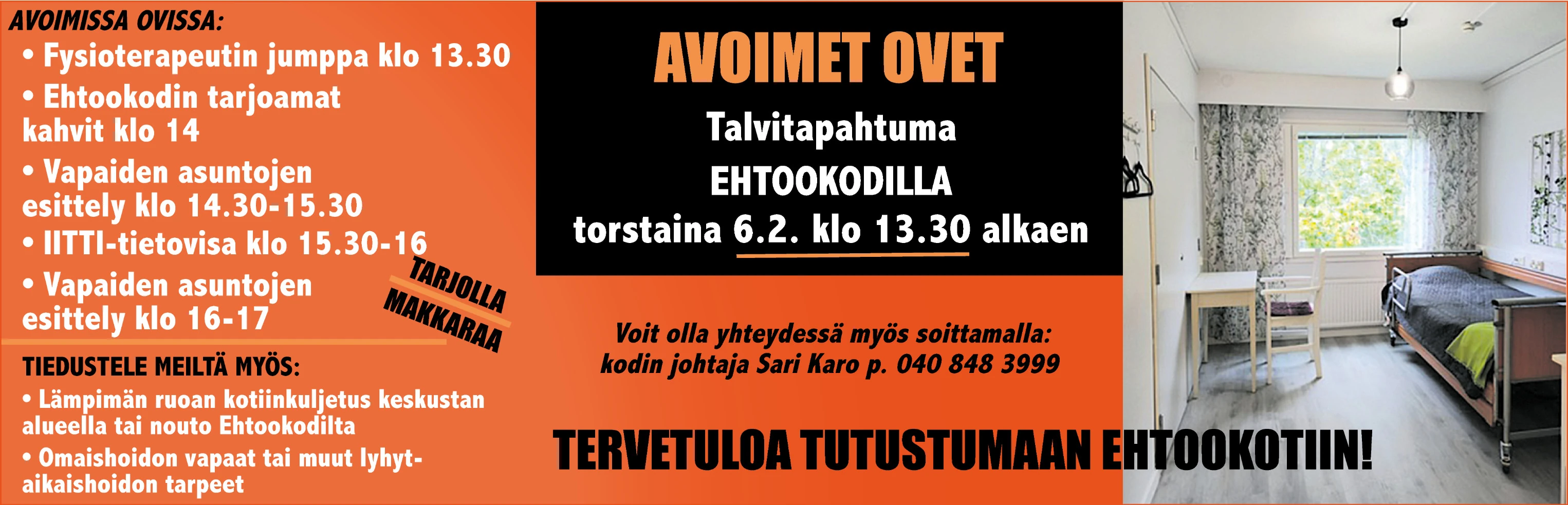 Ehtookoti avoimet ovet 2025