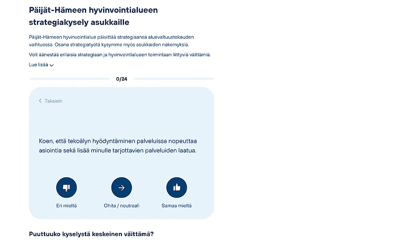 Kuvankaappaus Polis-alustasta.