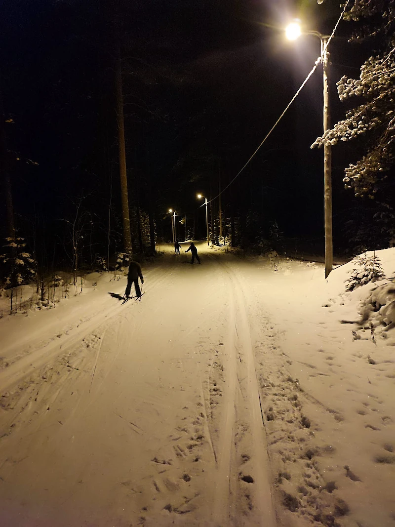 Pyrinnön hiihtokoulu on käynnistynyt.