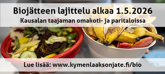 Biojätteen lajittelu