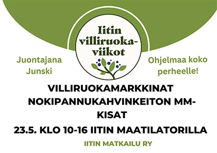 Iitin villiruokaviikko 2026