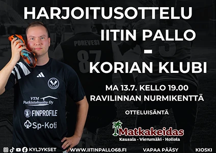 Iitin pallo 13.7.