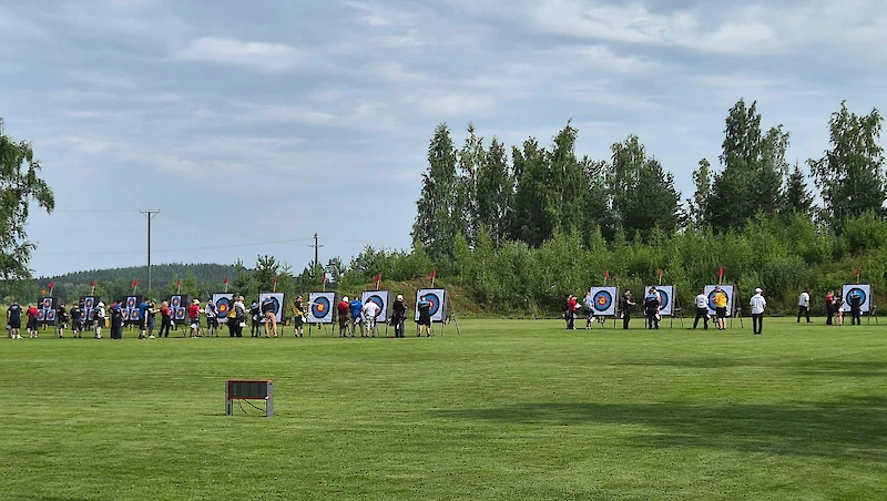 Sää suosi kilpailemista Radansuun Kymppirannassa. (Kuva: Tero Tuomisto)