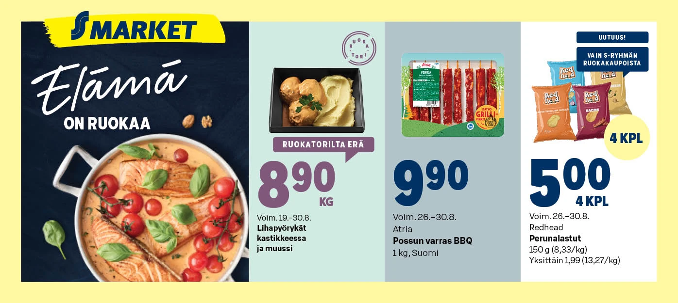 S-market 26.-30.8.