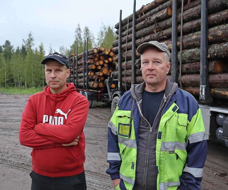 Serkukset Tero ja Jarmo Rämä ovat olleet Rämän Kuljetuksessa yrittäjinä vuodesta 2015 alkaen.